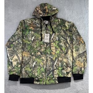True Timber Camo Hunting Jacket Men's XXL Outdoor Sherpa Lined Warm Activewear
